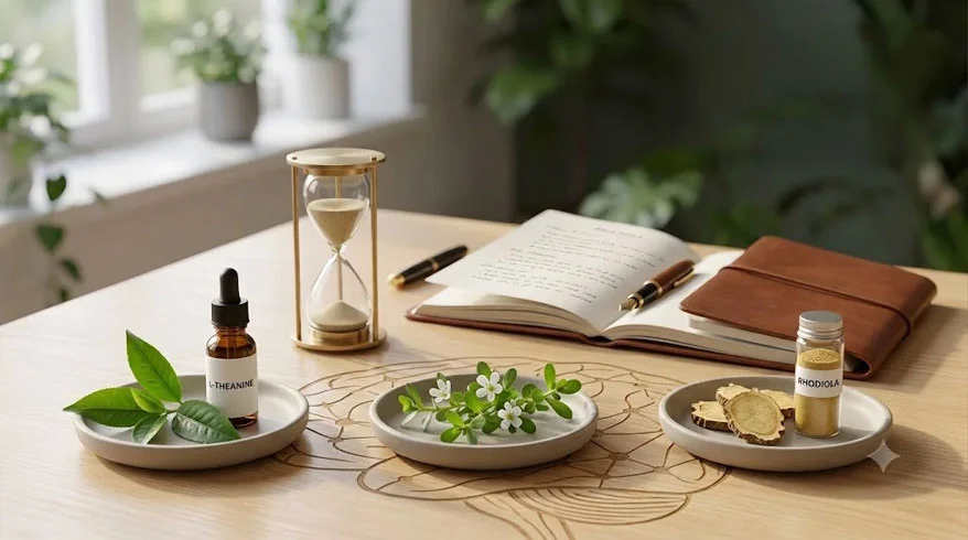 Natural Nootropics for Mental Health and Focus: L-Theanine, Bacopa, and Rhodiola